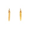 Caravanas aros de oro finos- Oro bajo - Sin piedra- CA8253 sinpiedra