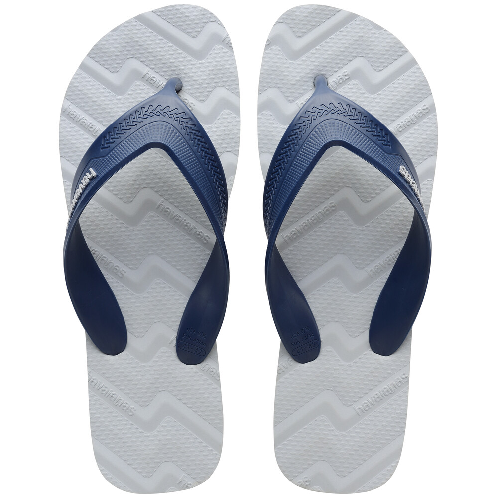 Sandalias Havaianas Track Waves Hombre Gris Hielo