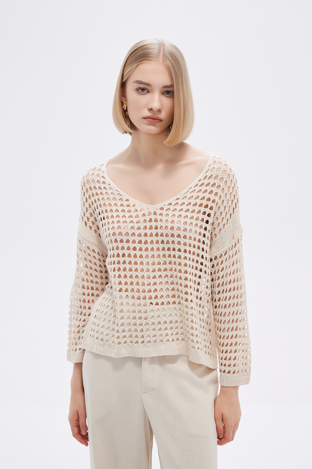 Sweater Esdren Crudo / Natural