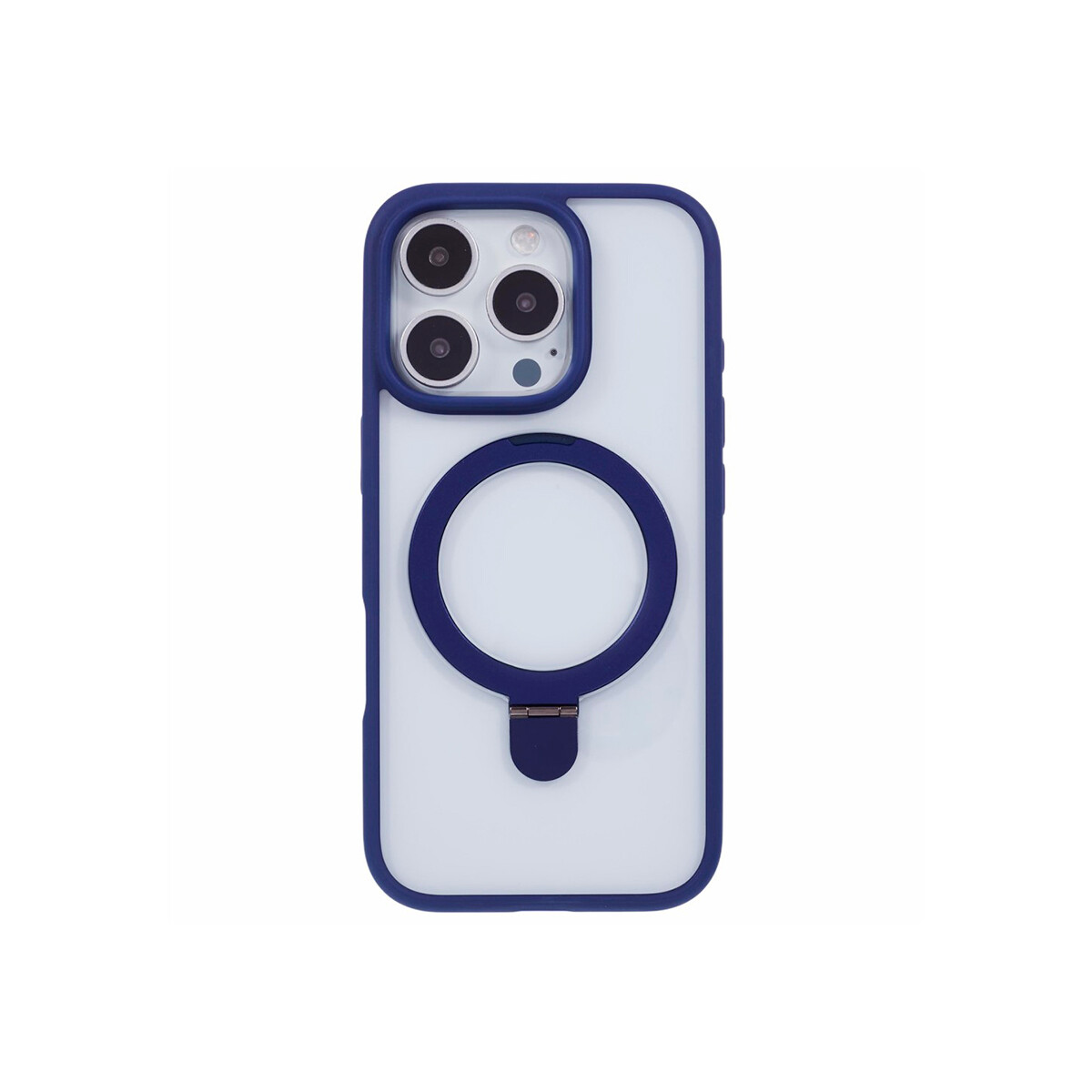 Protector para iPhone 16 Pro MagSafe soporte color azul 