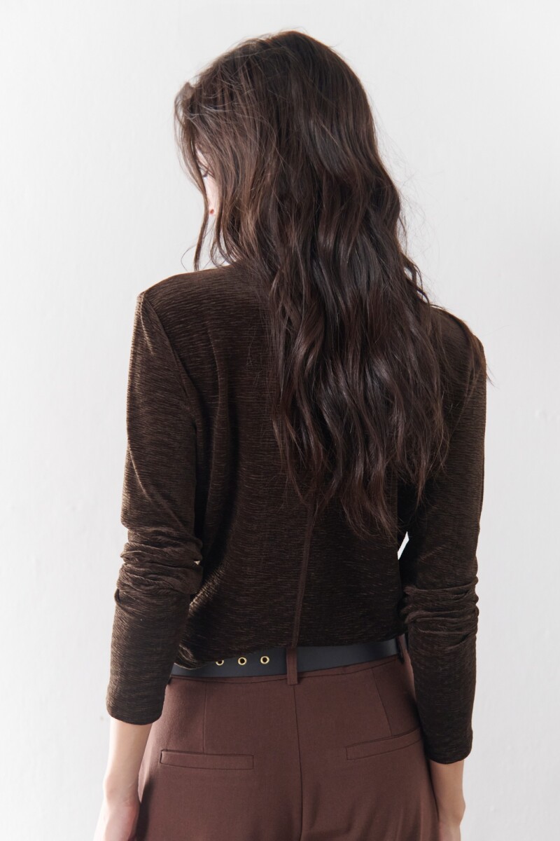 POLERA VELVET CHOCOLATE