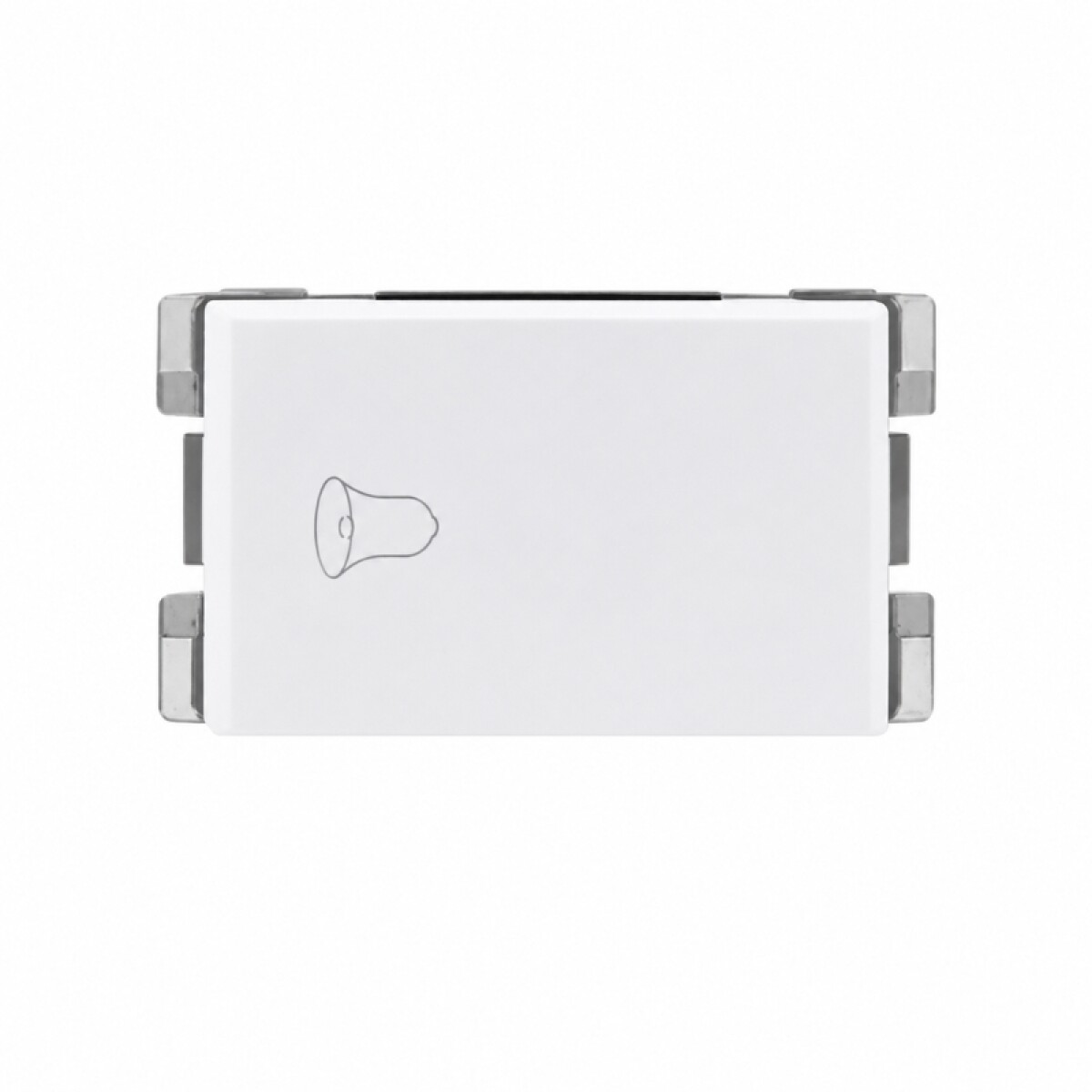 Pulsador de Timbre 10AX 250V Atenea Blanco 