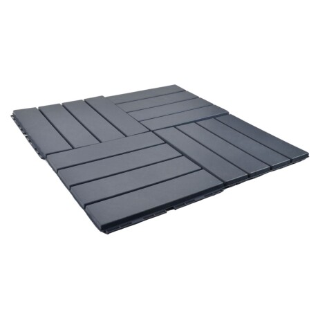 Piso deck encastrable 9 Unidades GRIS