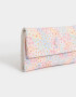 Ficheros Clasico Billetera Fichero Con Broche - Estampado Flores