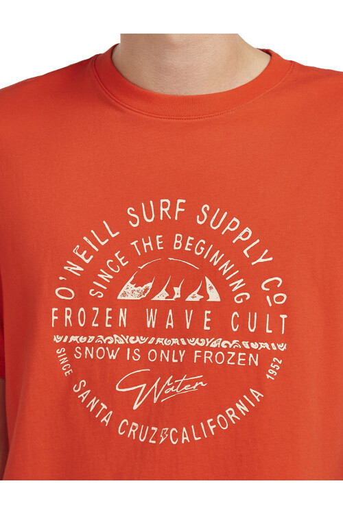 Remera O'Neill Chest Print - Naranja Remera O'Neill Chest Print - Naranja