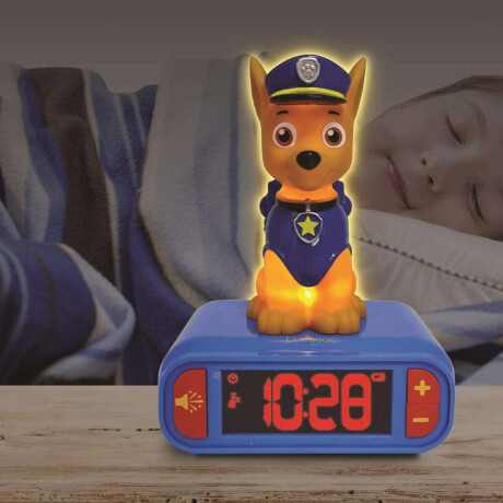 Reloj Despertador Digital 3D Lexibook Paw Patrol