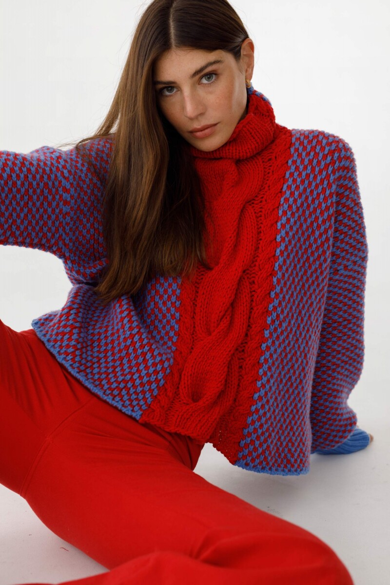 Sweater Glass - Rojo 