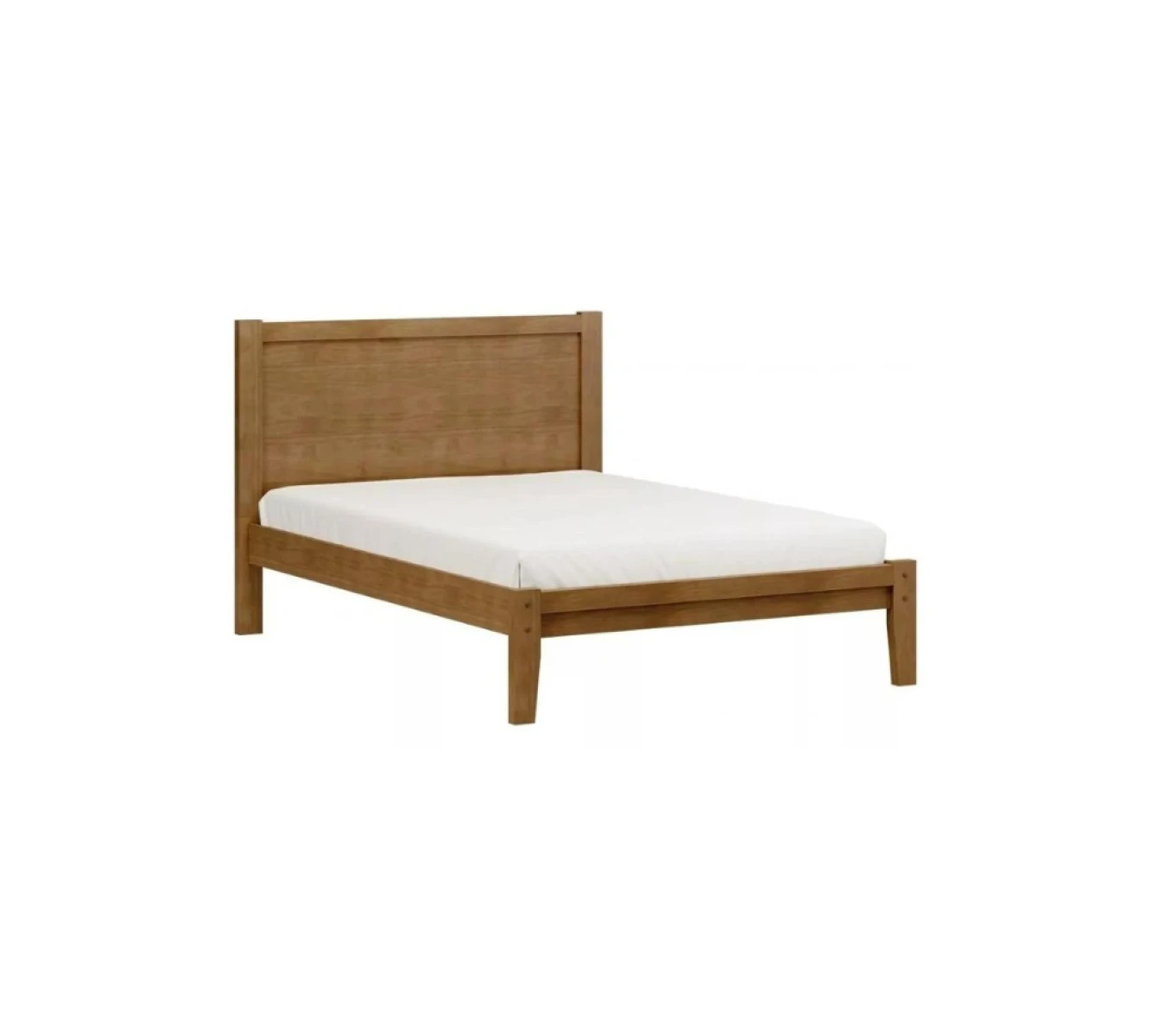 Cama 2 Plazas Madera Maciza 