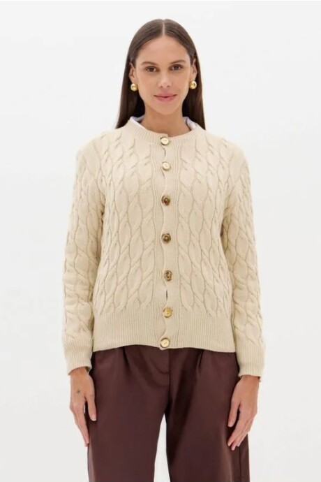 Cardigan Nayarit Beige