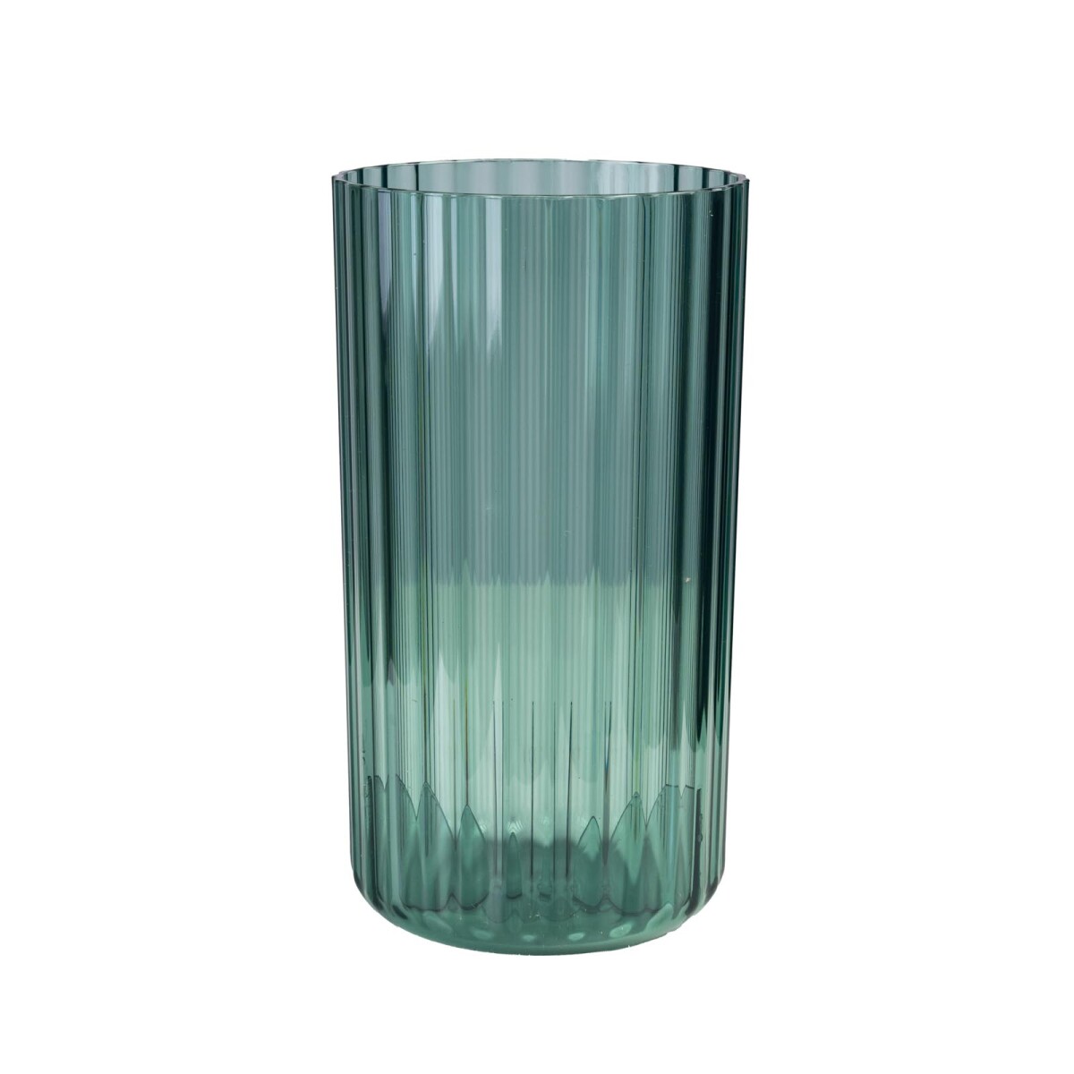 MACETA - PLASTICO VERDE 9*9*17CM 