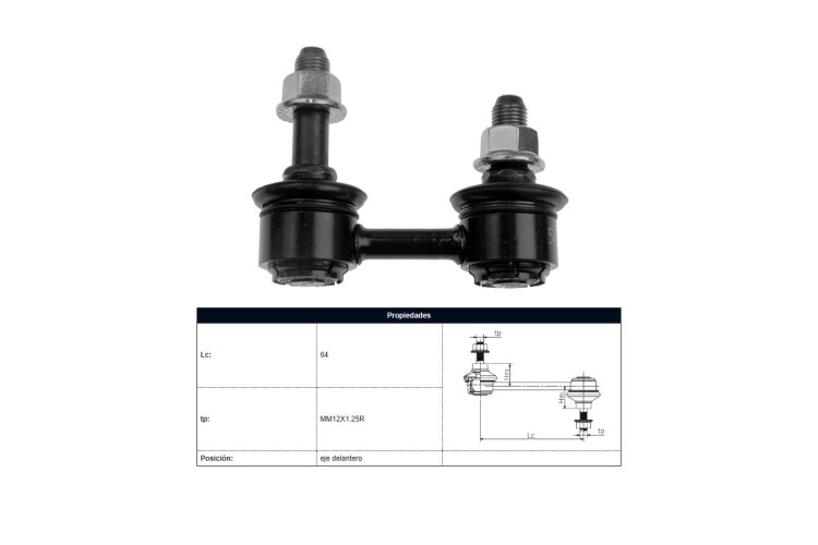 Bieleta Kia Carnival 05-25 Der/Izq Bieleta Kia Carnival 05-25 Der/Izq