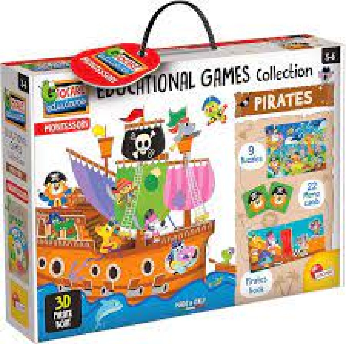 Colección de Juegos Educativos-Pirata 