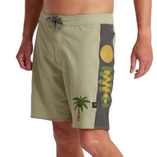 Boardshort Roark Passage Hemp - Verde Boardshort Roark Passage Hemp - Verde