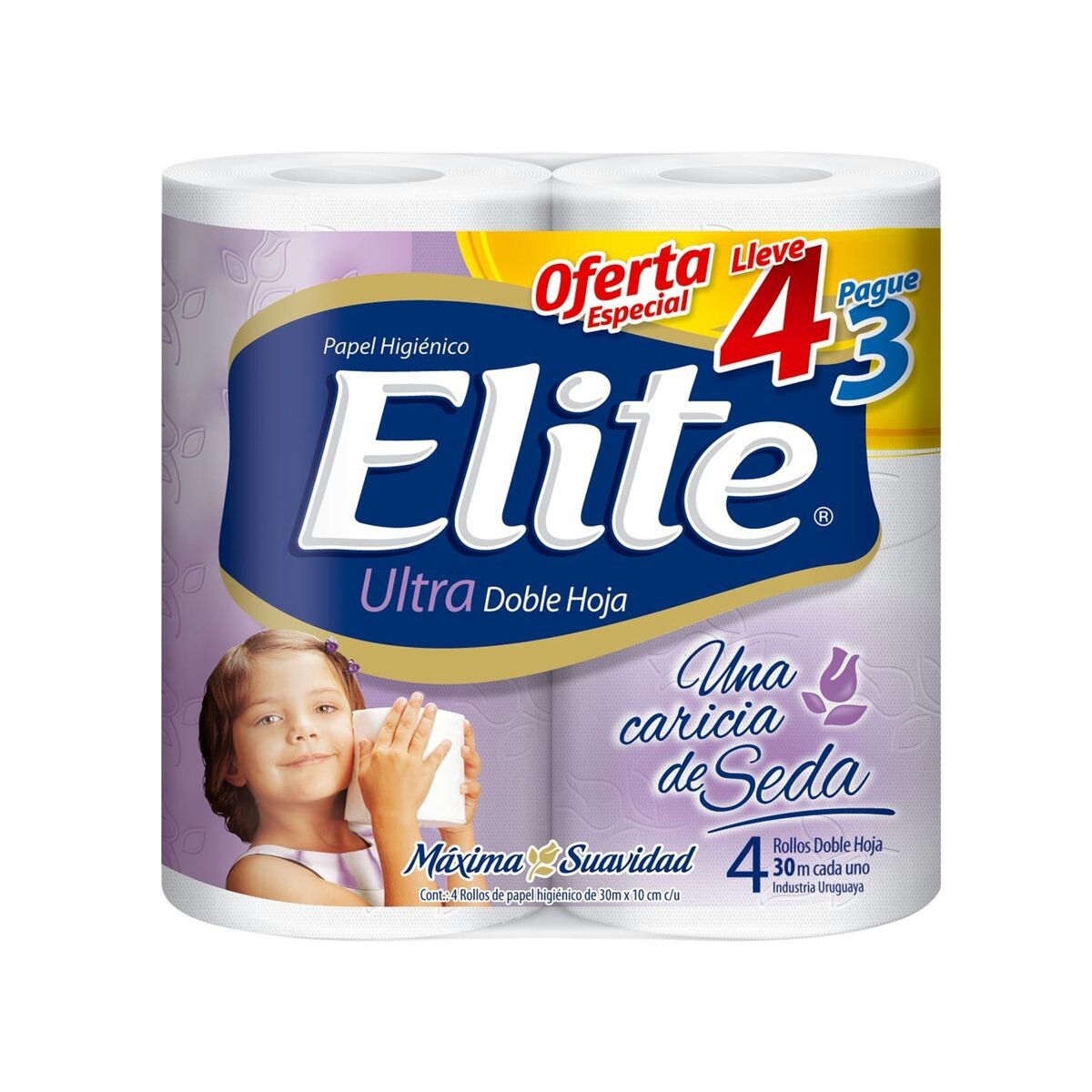 ELITE PAPEL HIG.ULT DOB HOJA PAG 3LLEVE4 