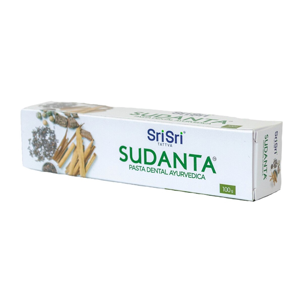 Pasta Dental De canela y Clavo De Olor Sri Sri 100g 