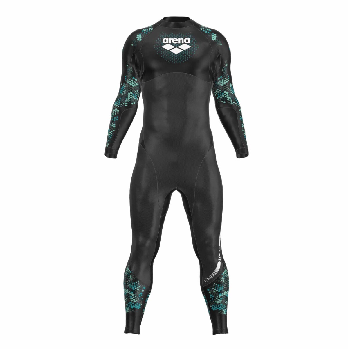Traje De Neopreno Carbono Para Hombre Powerskin Storm Swimsuit Carbon Wetsuit - Negro 