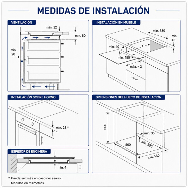 Anafe De Inducción Beko 80cm 5 Zonas Hii85770uft ANAFE DE INDUCCION BEKO 80CM HII85770UFT