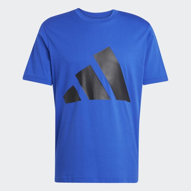 Remera Adidas Essentials Logo Grande Azul