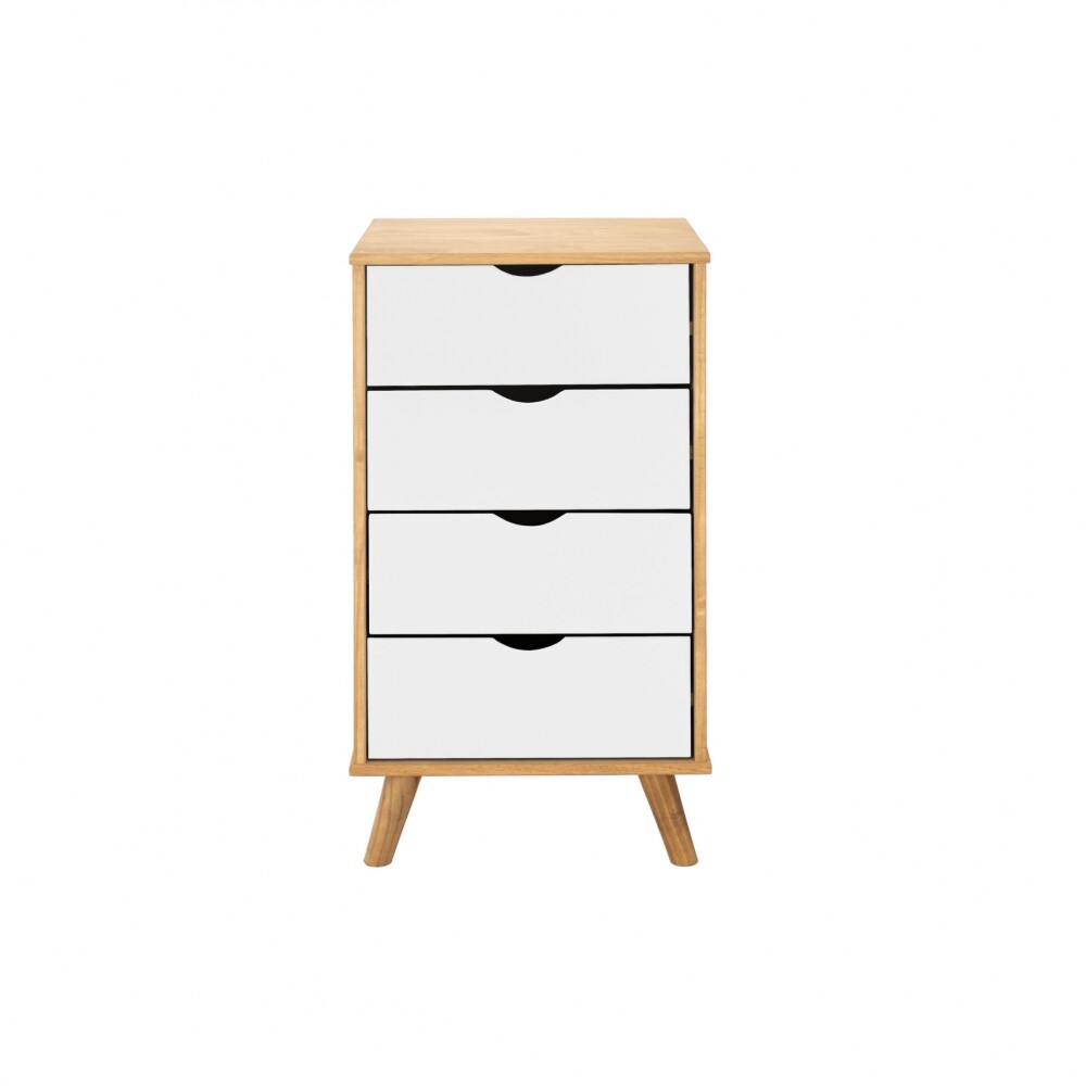 Aparador 4 Cajones - blanco y miel - Linea Dublin Aparador 4 Cajones - blanco y miel - Linea Dublin
