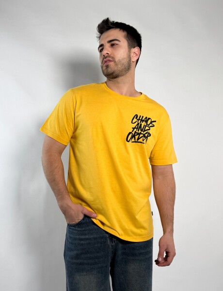 Remera de hombre Cabre Amarillo