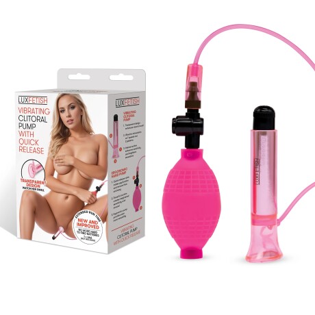 Bomba Vibradora para Clítoris Lux Fetish Rosa Bomba Vibradora para Clítoris Lux Fetish Rosa