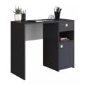 ESCRITORIO CON CAJON Y PUERTA - NEGRO ESCRITORIO CON CAJON Y PUERTA - NEGRO
