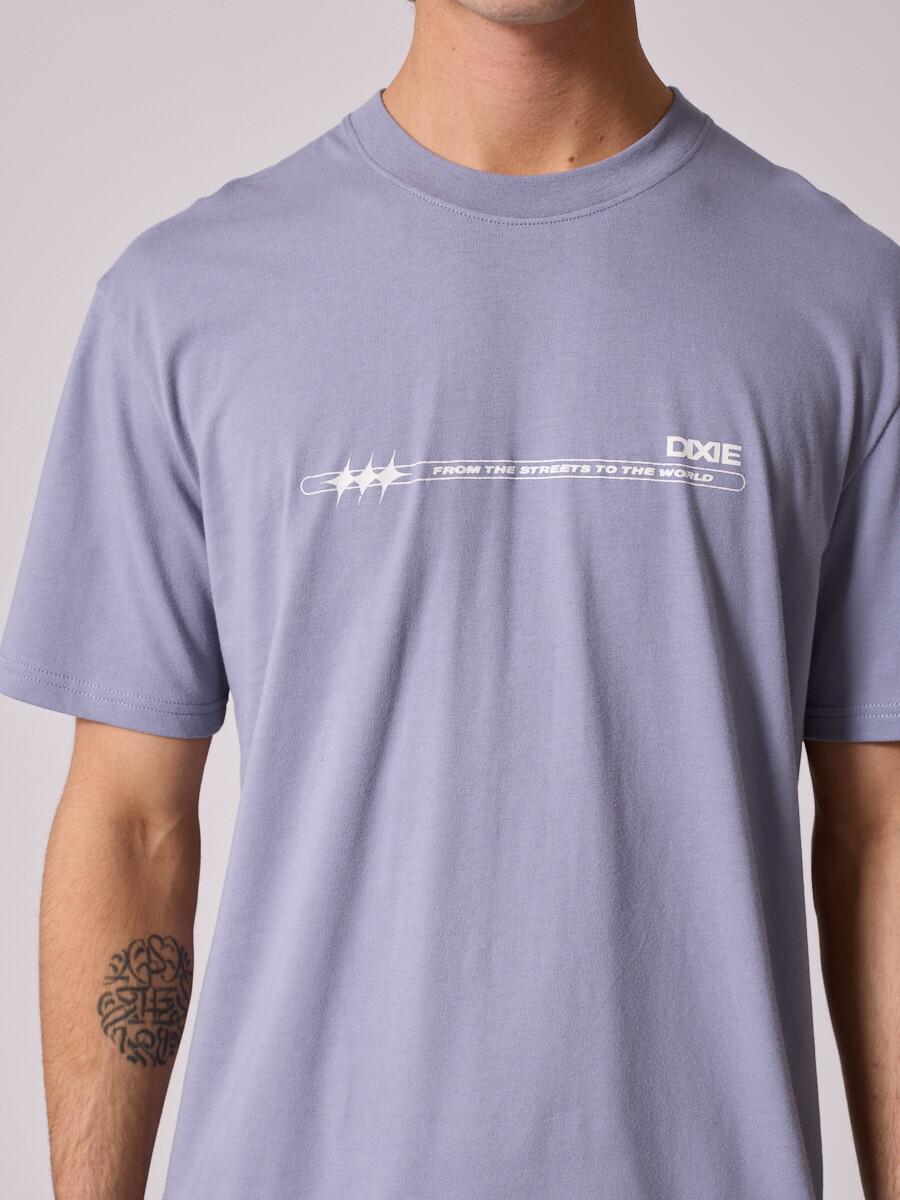 T-SHIRT CASIN DIXIE Gris Claro