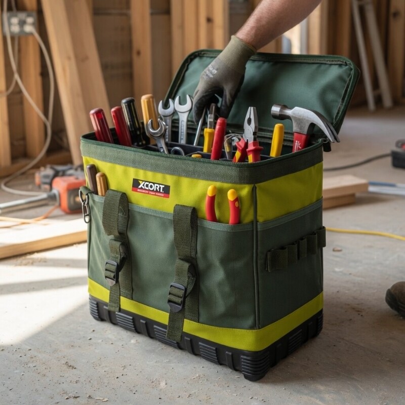 XCORT BOLSO HERRAMIENTAS INDUSTRIAL OXFORD 600D IMPERMEABLE 16 PULGADAS Xcort Bolso Herramientas Industrial Oxford 600d Impermeable 16 Pulgadas