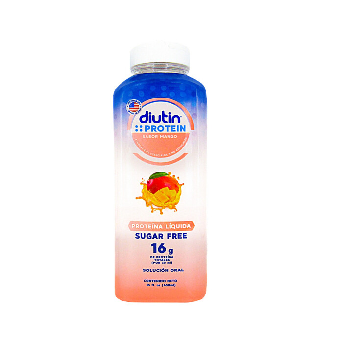 DIUTIN PROTEIN MANGO FR X 450 ML única