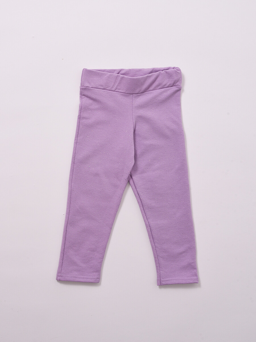 LEGGING GLITTER BABY II - LILA 