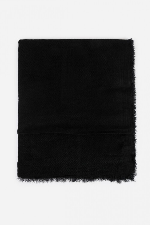 Pashmina texture negro