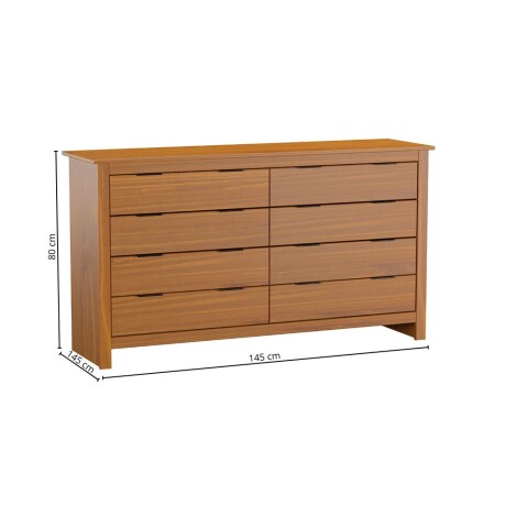 Comoda 8 cajones Linea Boston Cafe