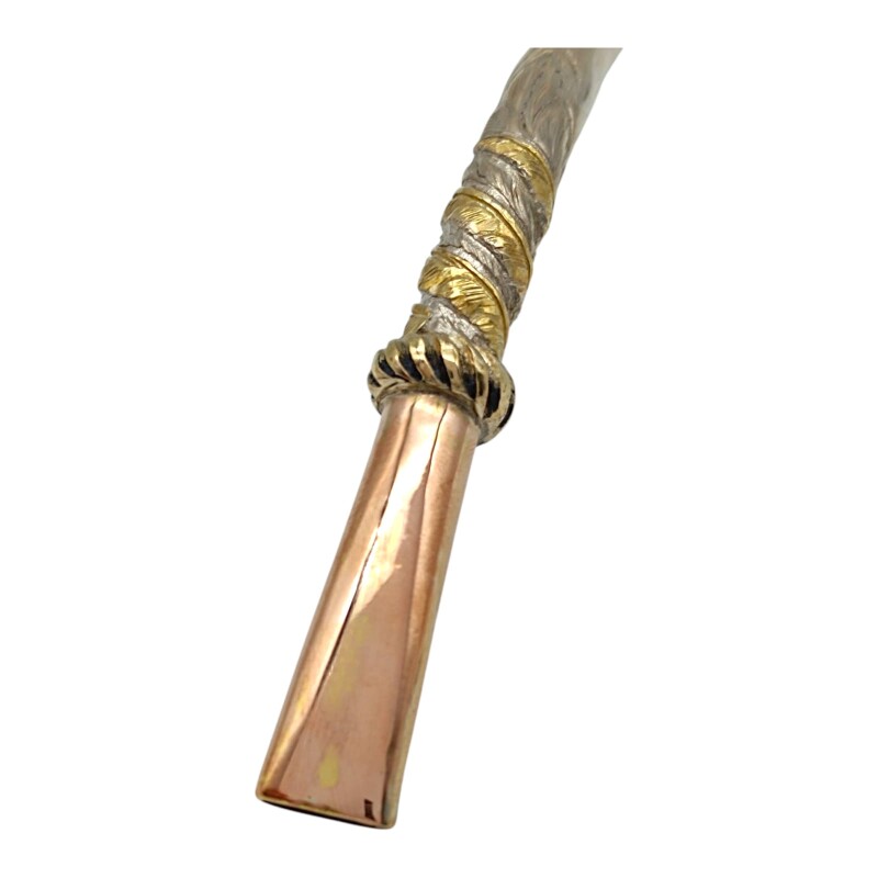 BOMBILLA CRIOLLA PLATA Y ORO 32 plateadouniforme