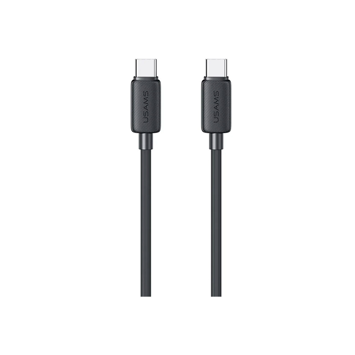 Cable Usams Tipo-C a Tipo-C 60W 3 metros color negro 