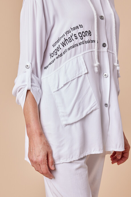 CAMPERA MARIELA Blanco