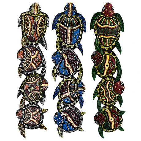TORTUGA BALI DE MADERA PARA COLGAR 50CM DISEÑO ABORIGEN ANL21.16-50A TORTUGA BALI DE MADERA PARA COLGAR 50CM DISEÑO ABORIGEN ANL21.16-50A