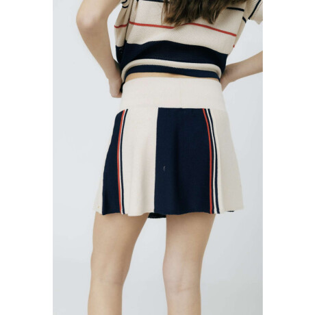 Pre Venta Falda Lemon Knit Azul