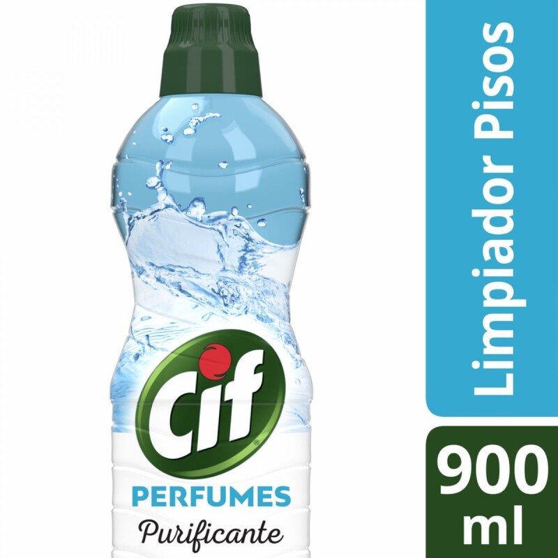 Limpiador Líquido CIF para Pisos Perfume Purificante 900 ML