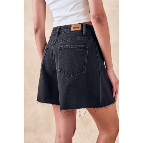 Bermuda Wide Leg Negro