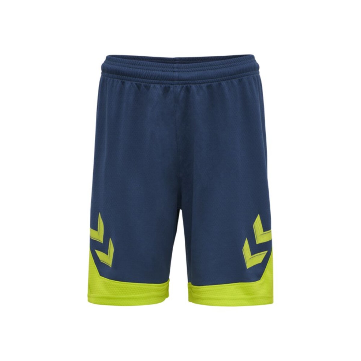 SHORT TRAINING LEAD POLY HOMBRE - AZUL VERDE 