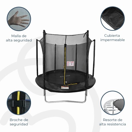 Cama Elástica Bebesit 3,05 m Con Escalera Y Malla de Seguridad Cama Elástica Bebesit 3,05 m Con Escalera Y Malla de Seguridad