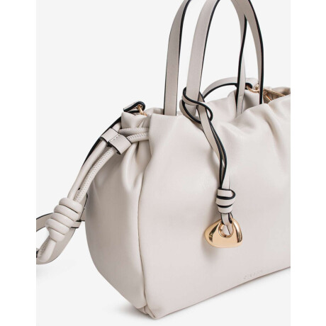 Cartera Formato City Blanco Crudo