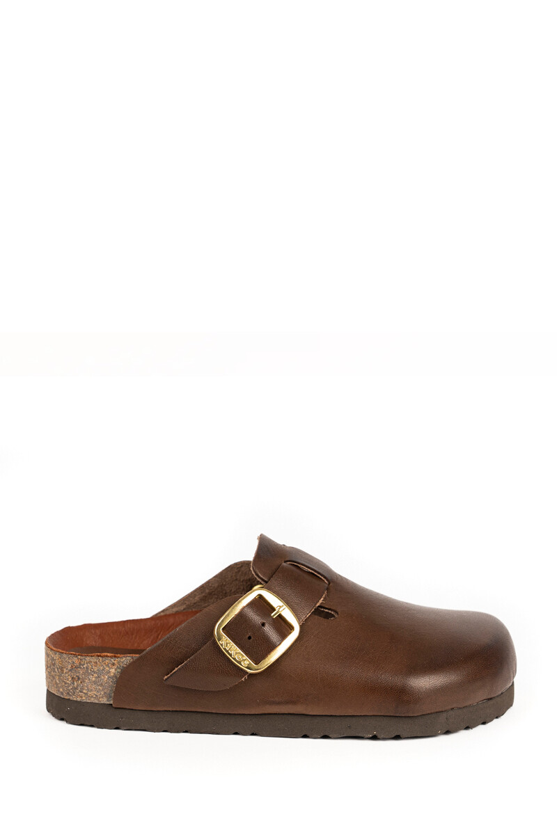 Zueco liso Aspen - Chocolate 