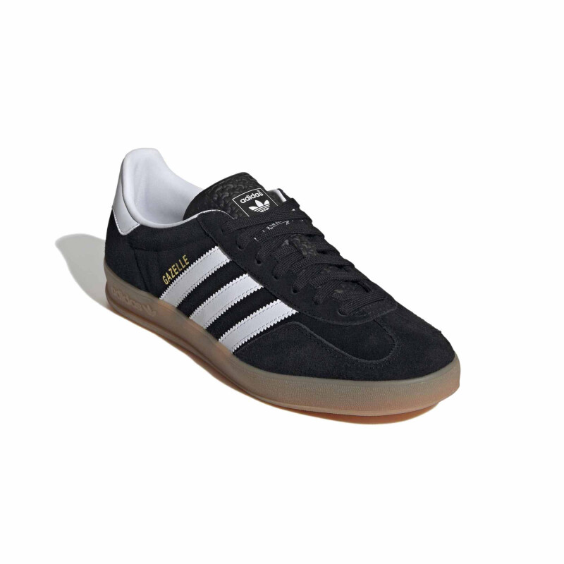 Championes Adidas GAZELLE de Hombre - JI2060 Negro-blanco
