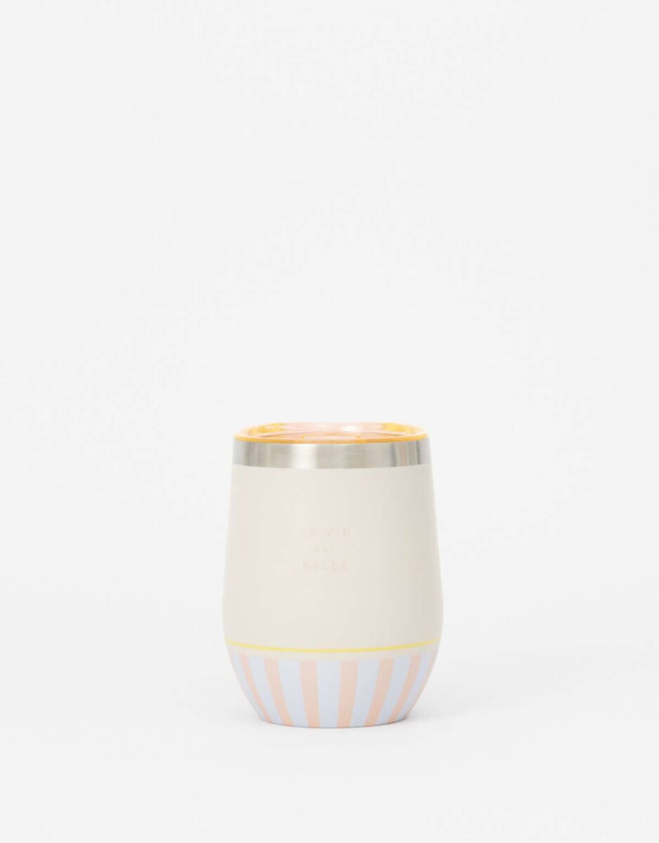 Vaso Metálico Para Café - Combinacion multicolor 