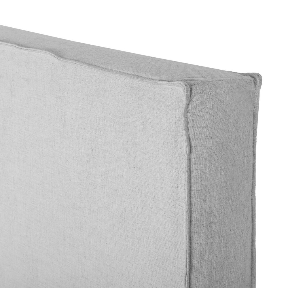 RESPALDO CON FUNDA 2 PLAZAS TELA GRIS MARIA