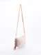 BANDOLERA BIANCA TAUPE