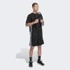 Short Adidas Workout Essentials Base 3 Rayas Negro