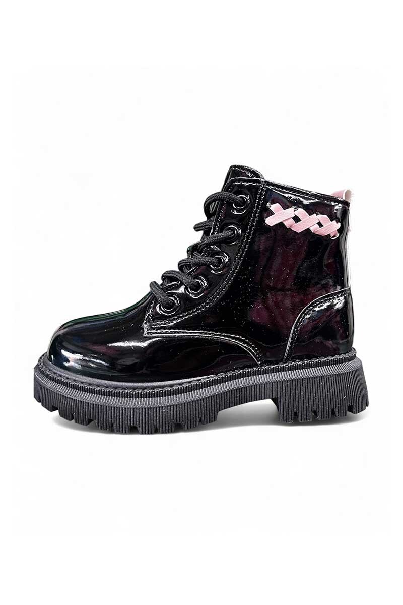 BORCEGO INFANTIL CON APLIQUE MOÑA Negro