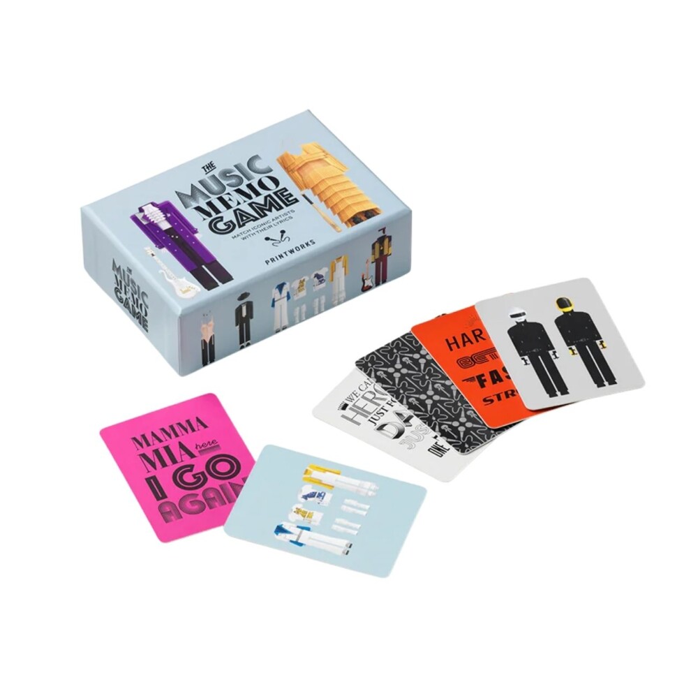 PRINTWORKS JUEGO MEMO GAME MUSICA PRINTWORKS JUEGO MEMO GAME MUSICA